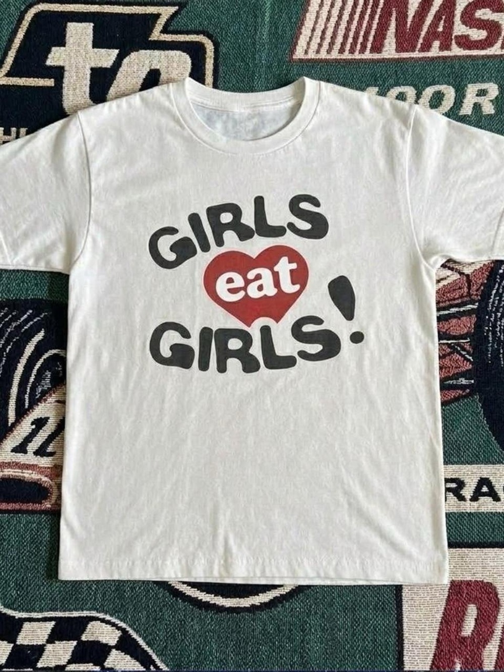 Girls Eat Girls! Graphic Tee - White